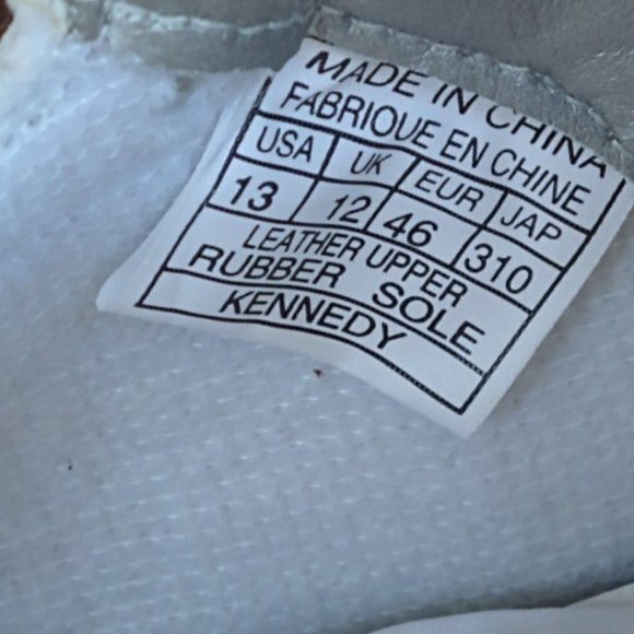 2006 Jacob Arabic J&Co White Leather Hi Tops main image 9